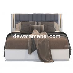 Divan Ukuran 160 - SIANTANO BED SUNRISE 160 / Platinum Light Grey 